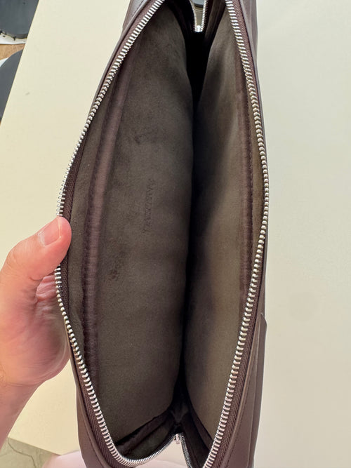 DARTINE Genuine Leather Laptop Sleeve 13" and 14"
